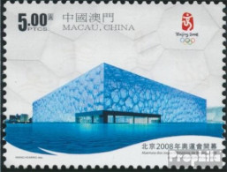 Delcampe - Macau 1593 (kompl.Ausg.) Postfrisch 2008 Olympische Sommerspiele - Ungebraucht