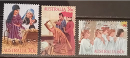 Delcampe - Australia Christmas 3 Stamps 1986 MNH - Ongebruikt