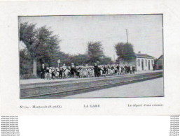 Delcampe - 1V5 HU  95 Montsoult La Gare - Montsoult