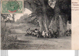 Delcampe - 4V5Jm   A.O.F. Soudan A L'ombre D'un Arbre Géant - Soedan