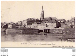 Delcampe - 08 MEZIERES VUE PRISE DU QUAI DE L'ESPLANADE EN 1902 - Charleville