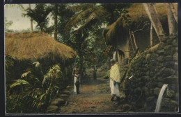 Delcampe - AK Colombo-Ceylon, Native Huts - Sri Lanka (Ceylon)