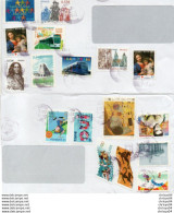 Delcampe - 4V5Cr  Lot De 2 Enveloppes Timbrées Timbre Oblitération Cachet - 1961-....