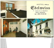 Delcampe - 10dito  05 BRIANCON HOTEL EDELWEISS 32 AV DE LA REPUBLIQUE - Briancon