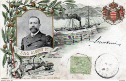 Delcampe - 5V9Bv   Monaco SAS Albert 1er Expédition Océanographique Bateau - Oceanographic Museum