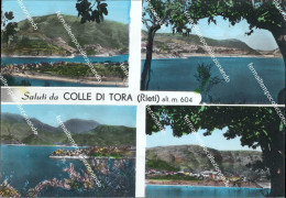 Delcampe - As561 Cartolina Saluti Da Colle Di Tora Provincia Di Rieti - Rieti