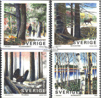 Delcampe - Schweden 2172-2175 (kompl.Ausg.) Postfrisch 2000 Der Wald - Ongebruikt
