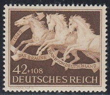 Delcampe - DR  815, Ungebraucht *, Braunes Band 1942 - Ungebraucht