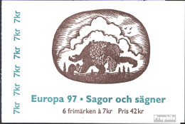 Delcampe - Schweden MH228 (kompl.Ausg.) Postfrisch 1997 Europa - Ongebruikt