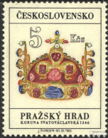 Delcampe - Tschechoslowakei 1619 (kompl.Ausg.) Postfrisch 1966 Prager Burg - Unused Stamps
