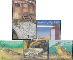 Delcampe - Finnland 1577-1581 (kompl.Ausg.) Postfrisch 2001 Finnischer Meerbusen - Unused Stamps