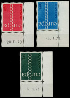 Delcampe - MONACO 1971 Nr 1014-1016 Postfrisch ECKE-URE X760D32 - Unused Stamps