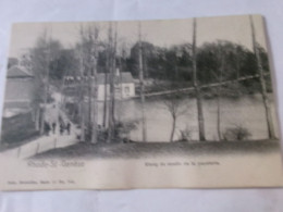 Delcampe - 103-3-X              RHODE-ST-GENESE    Etang Du Moulin De La Papeterie - Rhode-St-Genèse - St-Genesius-Rode