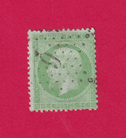 Delcampe - N°20 PARIS ETOILE 6 + TRIANGLE ?? - 1862 Napoléon III.