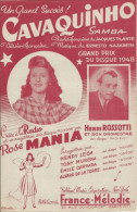 Delcampe - Partition De Henri ROSSOTTI Rosé MANIA - Cavaquinho - Noten & Partituren