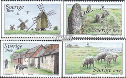Delcampe - Schweden 2346-2349 (kompl.Ausg.) Postfrisch 2003 Welterbe - Ungebraucht