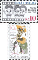 Delcampe - Tschechien 677,678 (kompl.Ausg.) Postfrisch 2011 Burian, Konservatorium - Ungebraucht