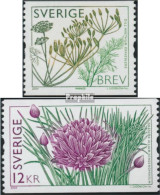 Delcampe - Schweden 2719-2720 (kompl.Ausg.) Postfrisch 2009 Gewürze - Ungebraucht