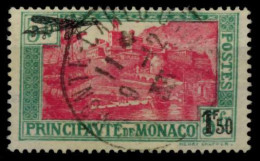 Delcampe - MONACO 1933 Nr 137 Zentrisch Gestempelt X91E976 - Used Stamps