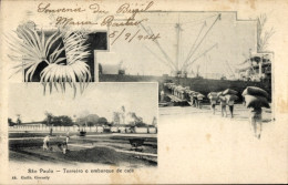 Delcampe - CPA São Paulo Brasilien, Terreiro E Embarque De Café - Sonstige