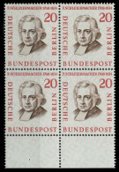 Delcampe - BERLIN 1957 Nr 167 Postfrisch VIERERBLOCK URA X7F1052 - Ungebraucht