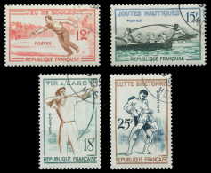 Delcampe - FRANKREICH 1958 Nr 1197-1200 Gestempelt X3EC1FE - Gebruikt