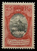 Delcampe - LIECHTENSTEIN 1921 Nr 54aB Ungebraucht X13988E - Unused Stamps