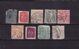 Delcampe - SA28g Portugal 1890's - 1910's Selection Of Used Stamps - Sonstige & Ohne Zuordnung