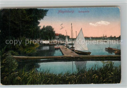 Delcampe - MAGDEBURG  CITY Salzquelle Segelboote - Magdeburg
