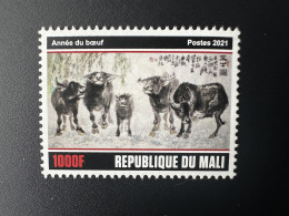 Delcampe - Mali 2020 Mi. ? Nouvel An Chinois Chinese New Year Année Du Boeuf Year Of The Ox - Mali (1959-...)