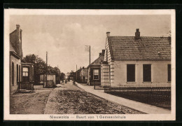Delcampe - AK Nieuwolda, Buurt Van `t Gemeentehuis - Altri & Non Classificati