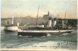 Delcampe - Dieppe - Le Steamer Brighton - Dieppe
