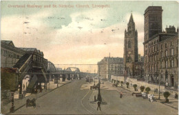 Delcampe - Liverpool - Overhead Railway - Liverpool