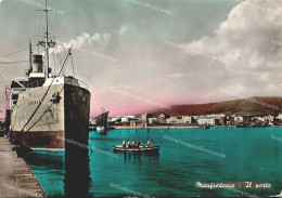 Delcampe - De293 Cartolina Manfredonia Il Porto Provincia Di Foggia - Foggia