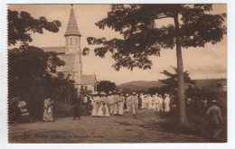 Delcampe - CONGO BELGE BOMA EGLISE LE DIMANCHE MATIN - Belgisch-Kongo