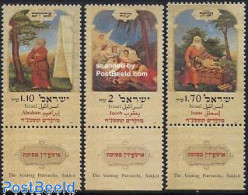 Delcampe - Israel 1997 Sukku Visitors 3v, Mint NH, Art - Paintings - Unused Stamps (with Tabs)