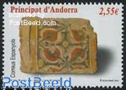 Delcampe - Andorra, Spanish Post 2011 Pedra Clau Sant Esteve 1v, Mint NH - Ongebruikt