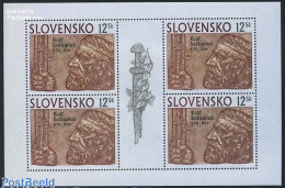 Delcampe - Slovakia 1994 King Swatopluk M/s, Mint NH, History - Kings & Queens (Royalty) - Ungebraucht