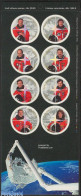Delcampe - Canada 2003 Astronauts 8v S-a, Mint NH, Transport - Various - Space Exploration - Holograms - Unused Stamps