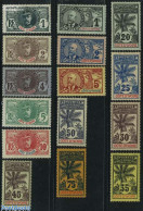 Delcampe - Ivory Coast 1906 Definitives 15v, Unused (hinged), History - Nature - Trees & Forests - Ongebruikt