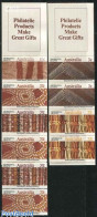 Delcampe - Australia 1987 Handicrafts 2 Booklets, Mint NH, Stamp Booklets - Handicrafts - Unused Stamps