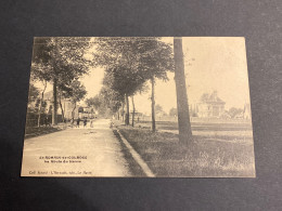 Delcampe - CPA 1910 (76) St Romain De Colbosc La Route Du Havre - Saint Romain De Colbosc