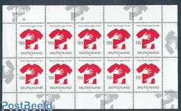 Delcampe - Germany, Federal Republic 1998 No Violence To Children M/s, Mint NH - Unused Stamps
