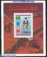 Delcampe - Mauritania 1976 U.S. Independence Bi-centenary S/s, Mint NH, History - Various - US Bicentenary - Uniforms - Kostüme