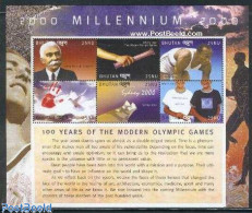Delcampe - Bhutan 2000 Modern Olympics 6v M/s, Mint NH, Sport - Olympic Games - Bhutan