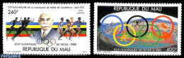 Delcampe - Mali 1988 Olympic Games Seoul 2v, Mint NH, Sport - Olympic Games - Mali (1959-...)
