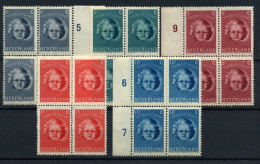 Delcampe - Nederland - 444/48 - In Blok Van 4 - ** MNH - Ungebraucht
