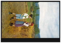 Delcampe - AK Mädchen Und Junge: Gewünschte Unterbrechung Der Getreideernte, STUTTGART 1912 - Sonstige & Ohne Zuordnung