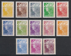Delcampe - FRANCE - 2008 - N°YT. 4226A à 4238A - Marianne De Beaujard - Neuf Luxe ** / MNH - Ongebruikt