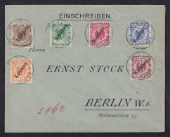 Delcampe - Karolinen 6 I, 50 Pfg. DIAGONAL-Aufdruck, R-Brief, RARITÄT, Fotoattest, 3900,-€ - Isole Caroline